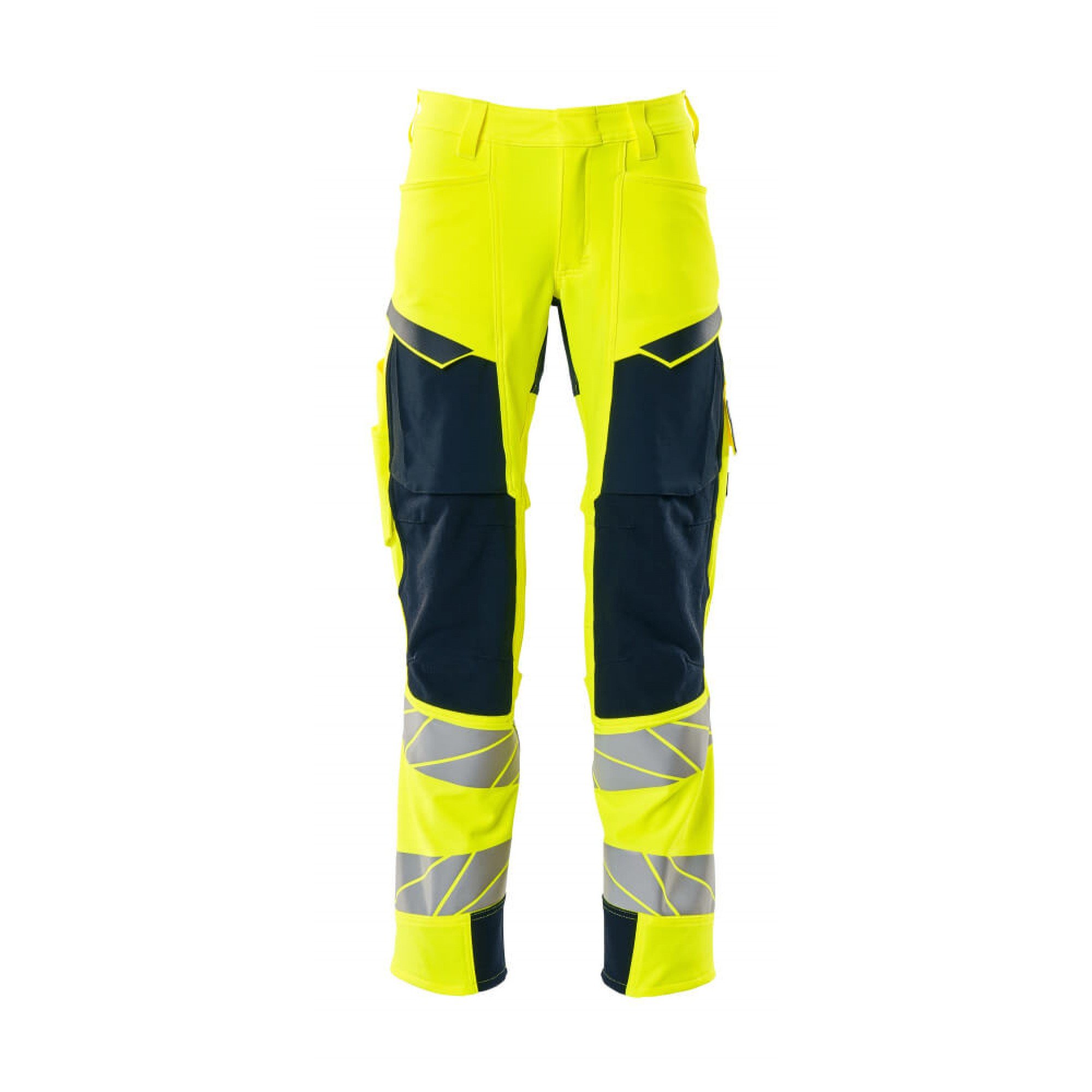 19079 Mascot Accelerate Safe 19079 Trousers With Holster Pockets Hi Vis ...
