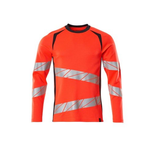 Mascot Accelerate Safe 19081 T-shirt Long Sleeved Hi Vis Red Dark Navy Mascot Accelerate Safe 19081 T-shirt Long Sleeved Hi Vis Red Dark Navy