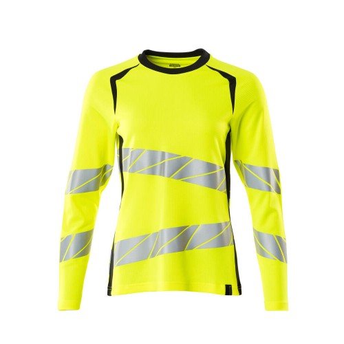 Mascot Accelerate Safe 19091 Ladies Fit T-Shirt long-sleeved Hi Vis Yellow Dark Navy Mascot Accelerate Safe 19091 Ladies Fit T-Shirt long-sleeved Hi Vis Yellow Dark Navy