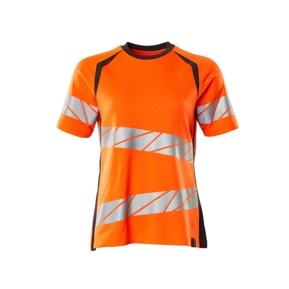Mascot Accelerate Safe 19092 Ladies Fit T-Shirt Hi Vis Orange Dark Anthracite 