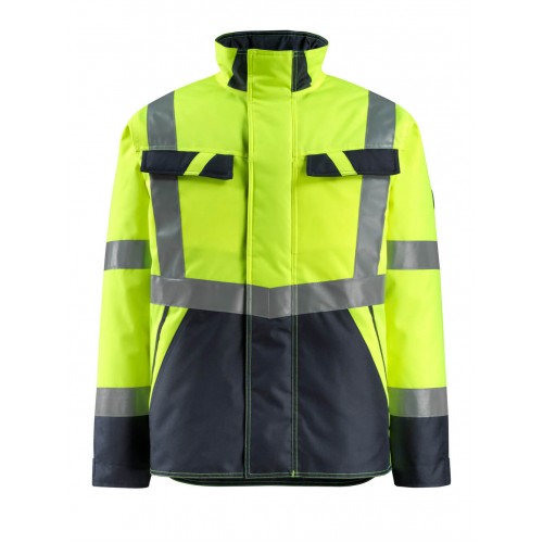 Mascot Penrith Safe Light 15935 Winter Jacket Water Repellent Yellow Dark Navy Class 3 Mascot Penrith Safe Light 15935 Winter Jacket Water Repellent Yellow Dark Navy Class 3