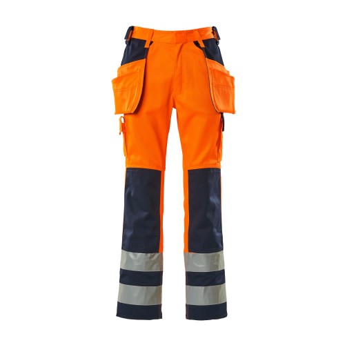 Mascot Almas Safe Complete 09131 Orange Trousers With Holster Pockets Orange Navy Mascot Almas Safe Complete 09131 Orange Trousers With Holster Pockets Orange Navy