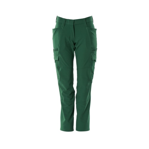 Mascot Accelerate 18178 Trousers With Thigh Pockets Ladies Fit Green