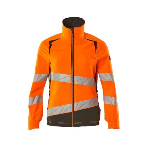 Mascot Accelerate Safe 19008 Jacket Ladies Fit Hi Vis Orange Dark Anthracite 