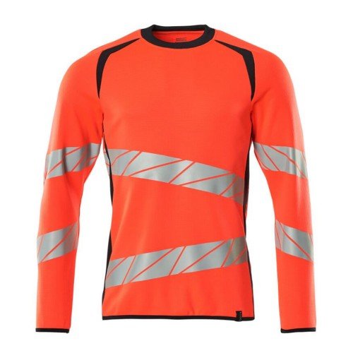 Mascot Accelerate 19084 Sweatshirt Hi-Vis Red Dark Navy Mascot Accelerate 19084 Sweatshirt Hi-Vis Red Dark Navy