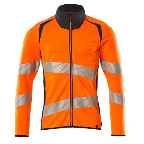 Mascot Accelerate 19184 Sweatshirt With Zipper Hi-Vis Orange Dark Navy Mascot Accelerate 19184 Sweatshirt With Zipper Hi-Vis Orange Dark Navy