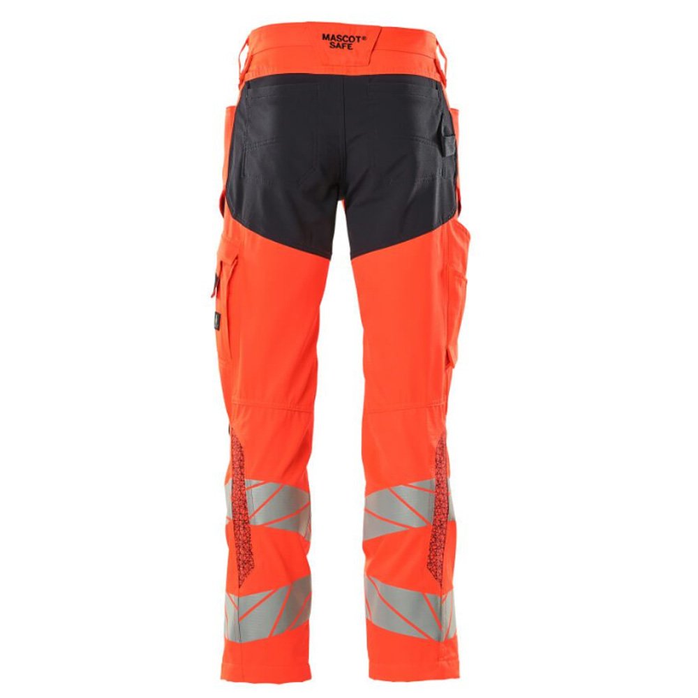Mascot Accelerate Safe 19579 Trousers Kneepad Pockets Hi-Red Dark Navy Mascot Accelerate Safe 19579 Trousers Kneepad Pockets Hi-Red Dark Navy
