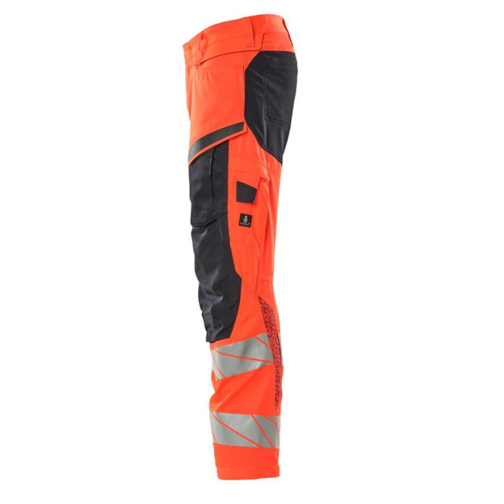 Mascot Accelerate Safe 19579 Trousers Kneepad Pockets Hi-Red Dark Navy Mascot Accelerate Safe 19579 Trousers Kneepad Pockets Hi-Red Dark Navy