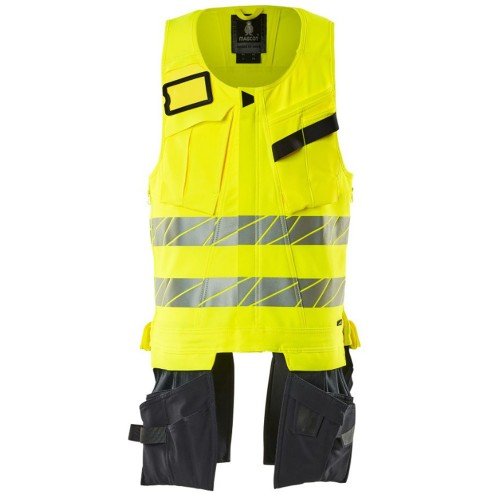 Mascot Accelerate 19589 Tool Vest Hi-Vis Yellow Dark Navy Mascot Accelerate 19589 Tool Vest Hi-Vis Yellow Dark Navy
