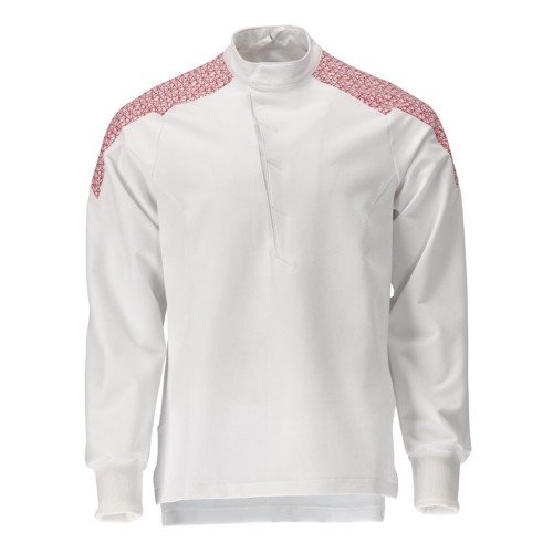 Mascot Food & Care 20052 Smock White Traffic Red