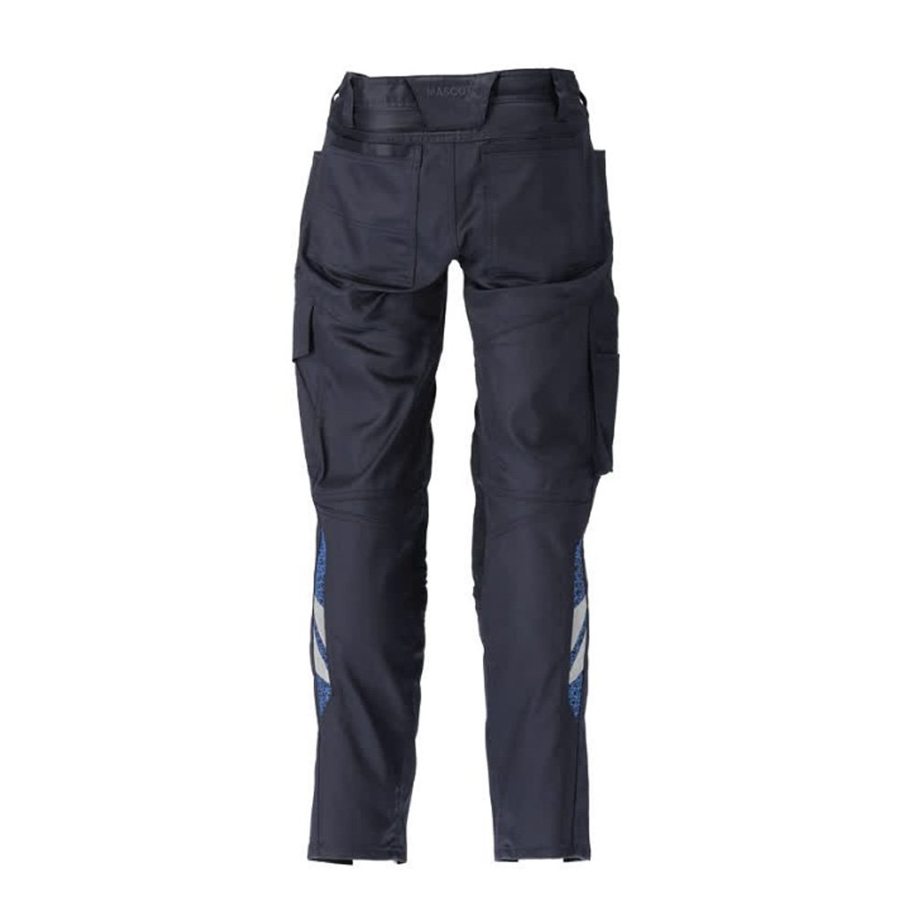 Mascot Accelerate 20679 Trousers with Kneepad Pockets Dark Navy
