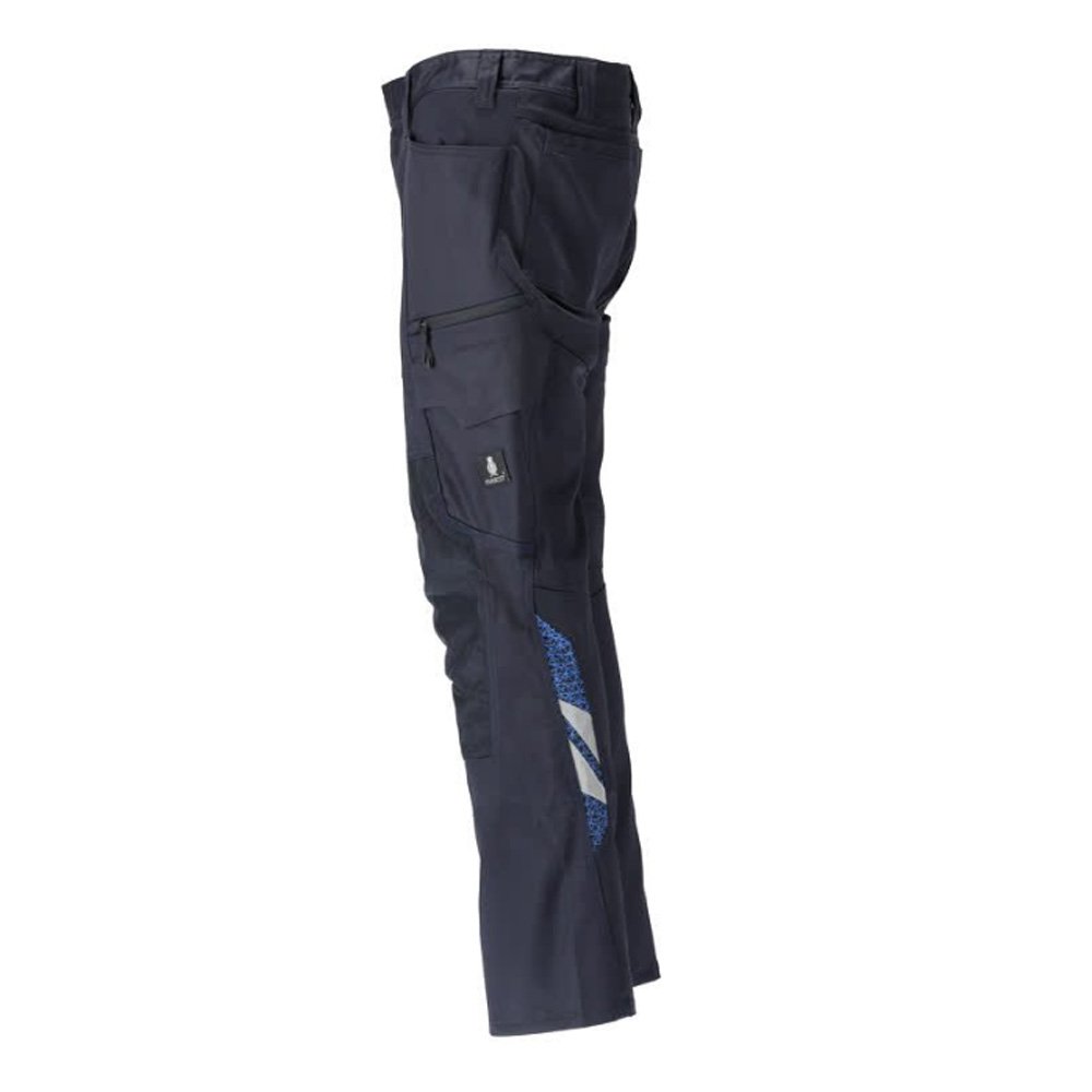 Mascot Accelerate 20679 Trousers with Kneepad Pockets Dark Navy