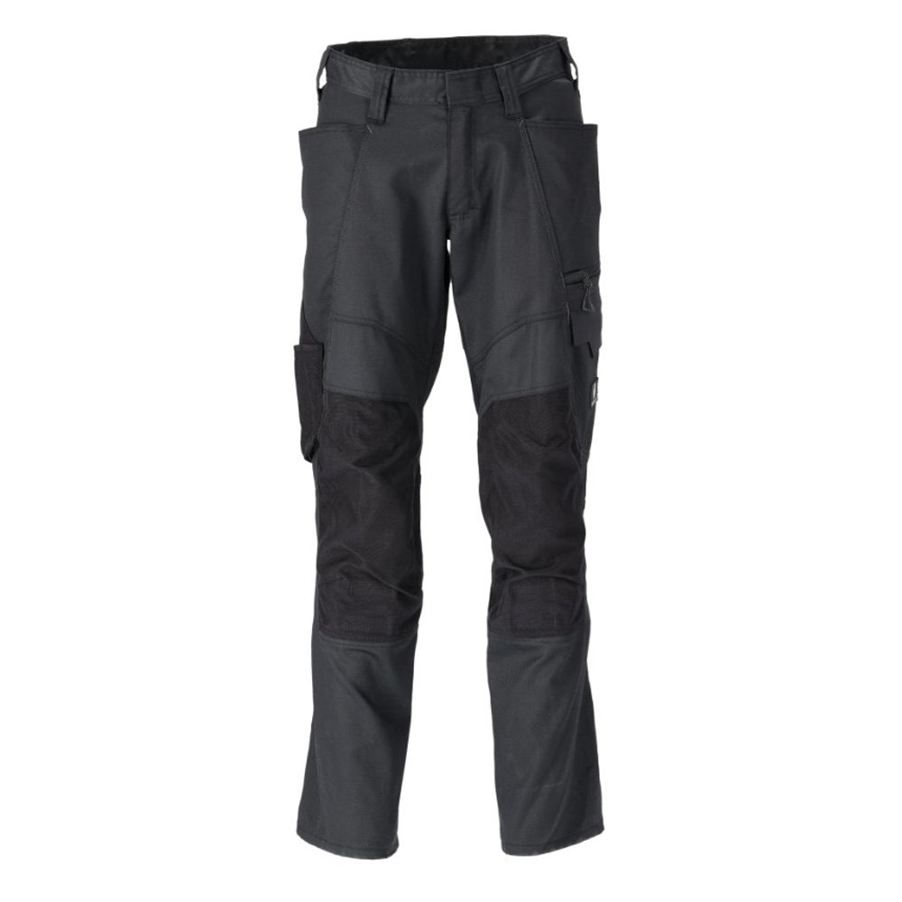 Mascot Accelerate 20679 Trousers with Kneepad Pockets Black