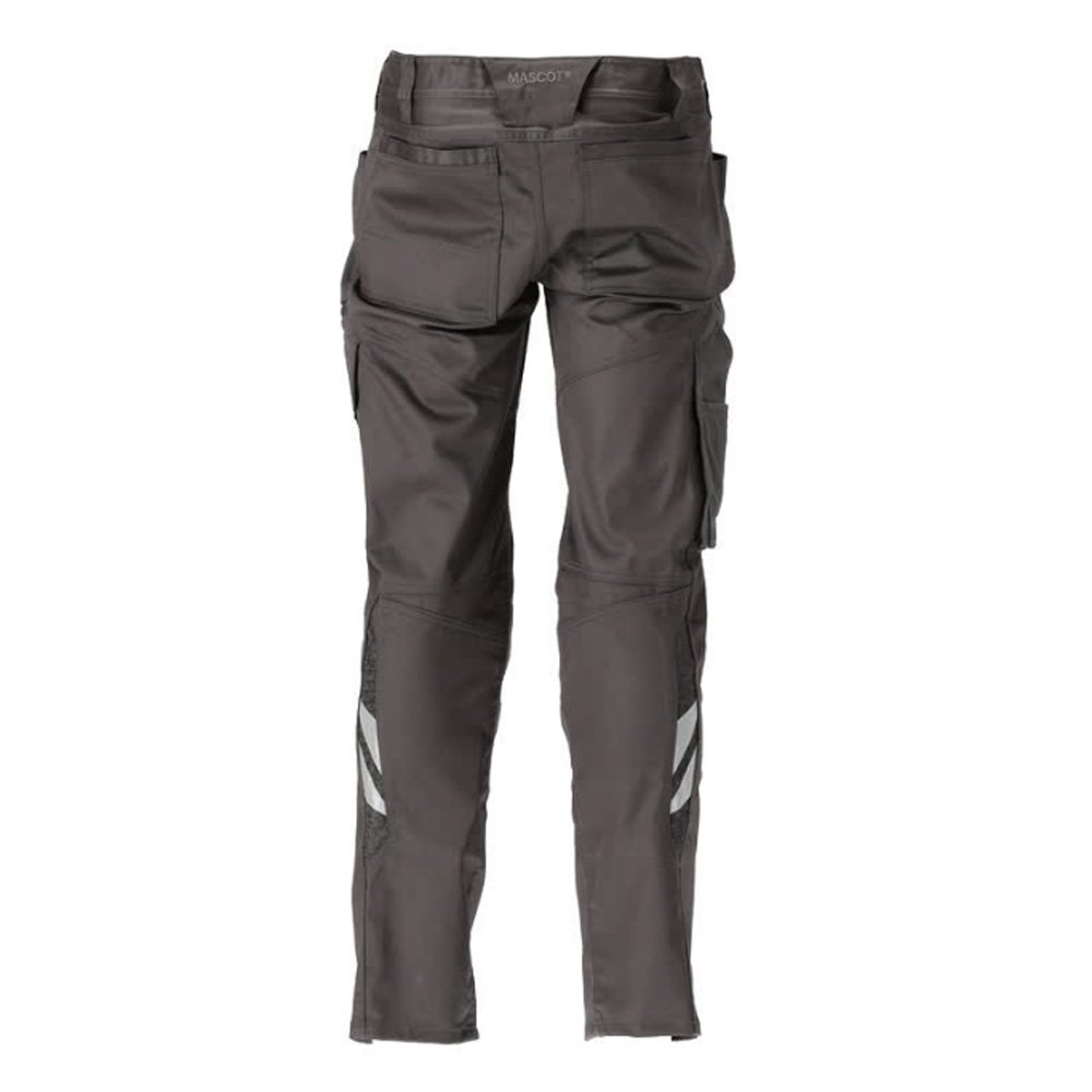 Mascot Accelerate 20679 Trousers with Kneepad Pockets Dark Anthracite
