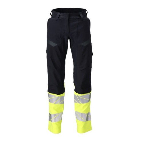 Mascot Accelerate 21178 Ladies Hi-Vis Yellow / Dark Navy Trousers Mascot Accelerate 21178 Ladies Hi-Vis Yellow / Dark Navy Trousers