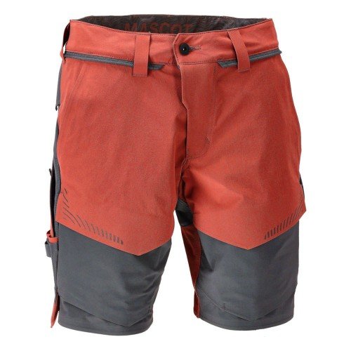Mascot Customized 22149 Stretch Shorts Red/Grey Mascot Customized 22149 Stretch Shorts Red/Grey