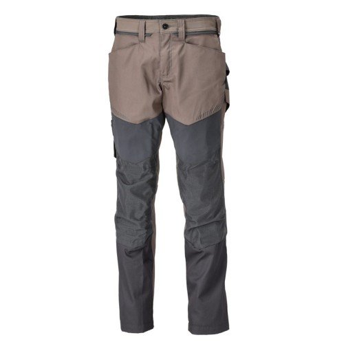 Mascot Customized 22479 Trousers With Kneepad Pockets Dark Sand Stone Grey Mascot Customized 22479 Trousers With Kneepad Pockets Dark Sand Stone Grey