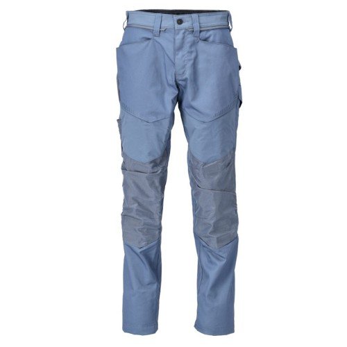 Mascot Customized 22479 Trousers With Kneepad Pockets Stone Blue Mascot Customized 22479 Trousers With Kneepad Pockets Stone Blue