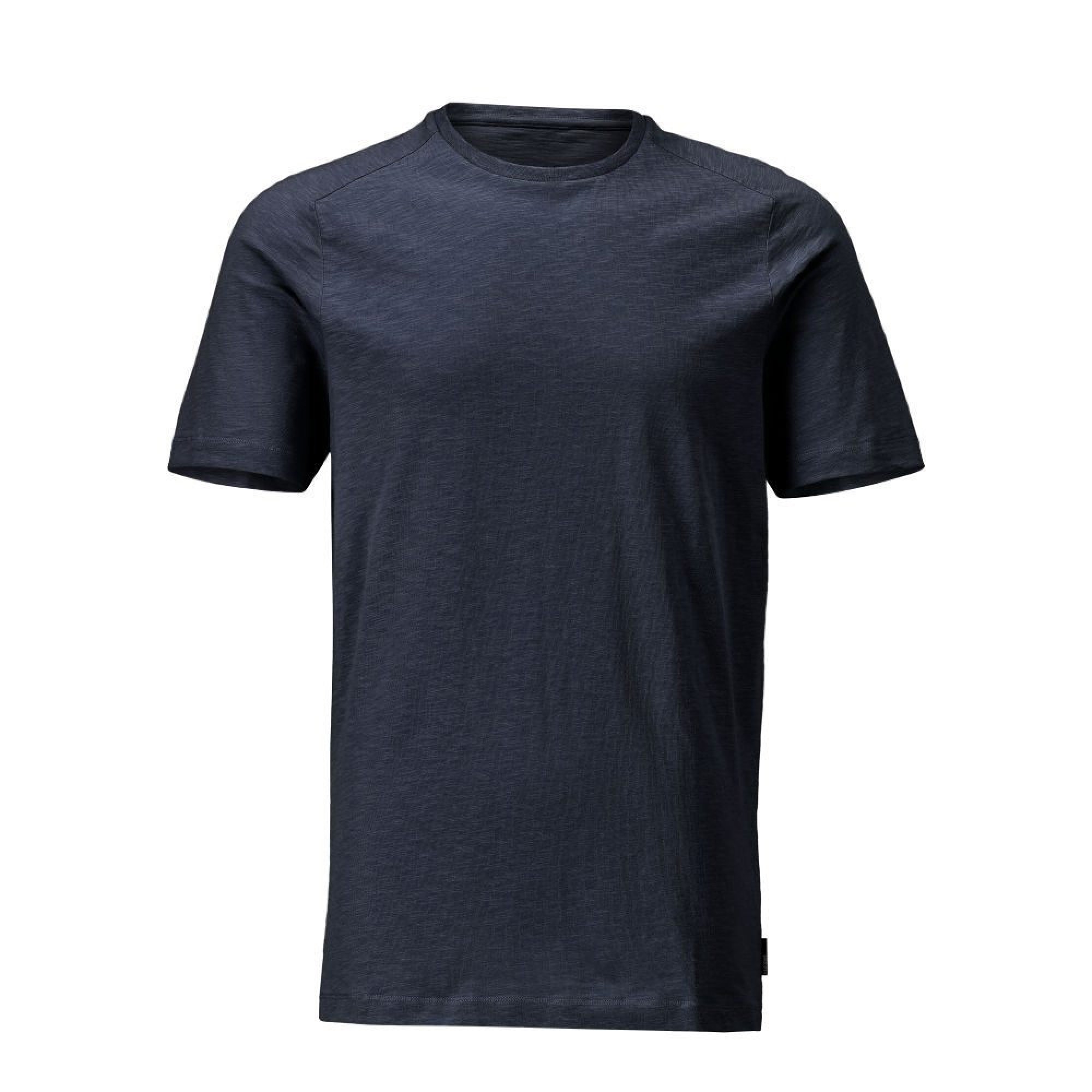 2610162 Navy Button Detailed T-Shirt