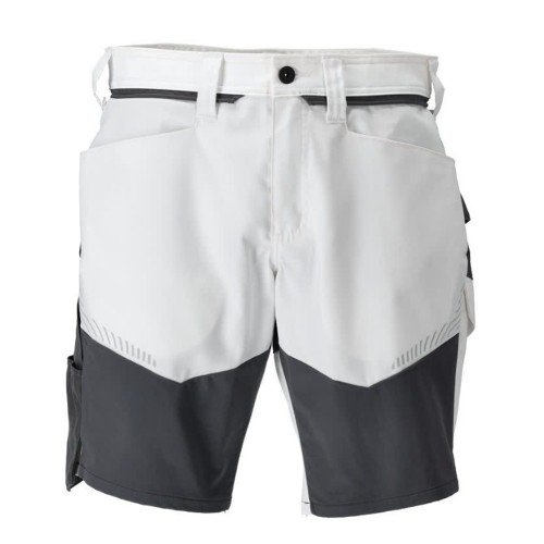 Mascot Customized 25149 Stretch Shorts White / Stone Grey Mascot Customized 25149 Stretch Shorts White / Stone Grey
