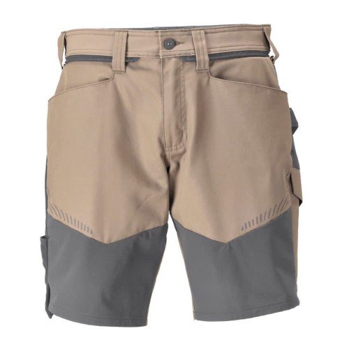 Mascot Customized 25149 Stretch Shorts Dark Sand / Stone Grey Mascot Customized 25149 Stretch Shorts Dark Sand / Stone Grey