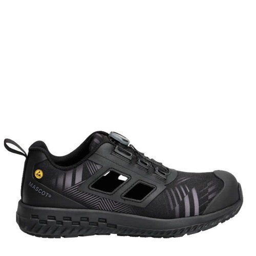 Mascot Footwear Customized F0651 BOA Safety Sandals Black Mascot Footwear Customized F0651 BOA Safety Sandals Black