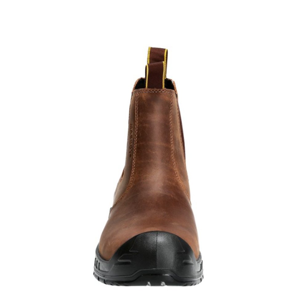Mascot Footwear Originals F1000 Safety Dealer Boots Nut Brown / Black