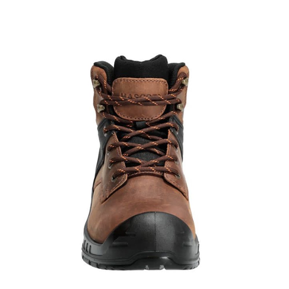 Mascot Footwear Originals F1002 Safety Boots Nut Brown / Black