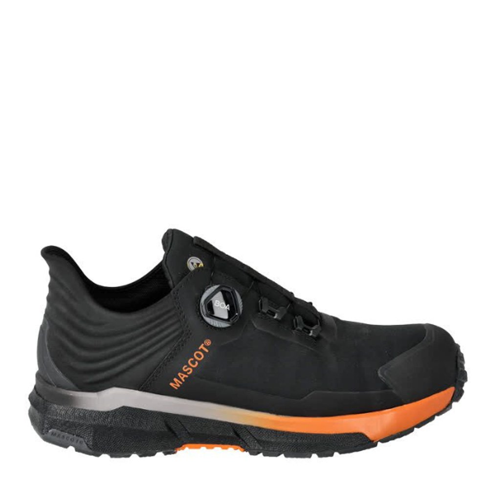 Mascot Footwear Customized F1680 BOA Safety Shoes Black / Bright Orange