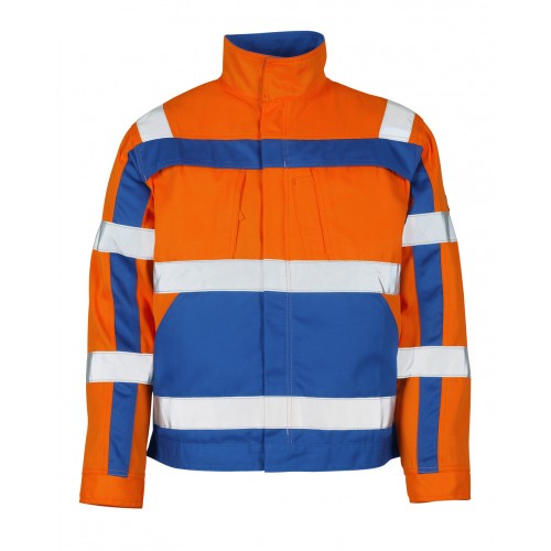 Mascot Safe Complete Jacket - Hi-vis Orange Royal Mascot Safe Complete Jacket - Hi-vis Orange Royal