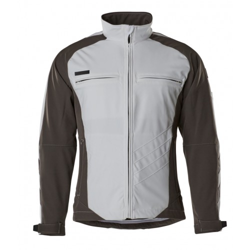 Mascot Unique 12002 Softshell Jacket White Dark Anthracite Mascot Unique 12002 Softshell Jacket White Dark Anthracite