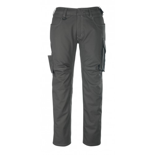 Mascot Unique 12079 Trousers With Thigh Pockets Dark Anthracite Black