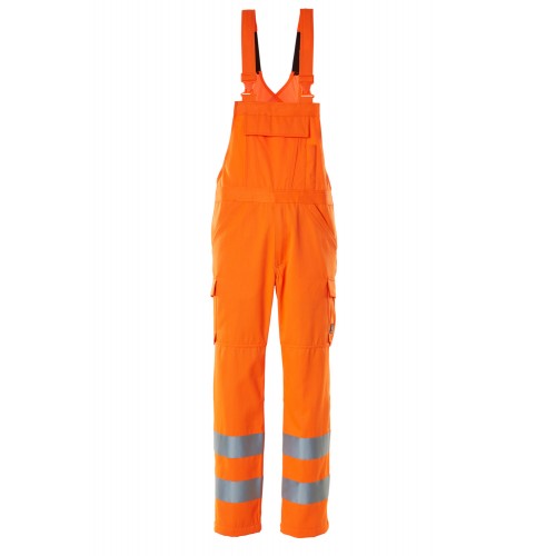 Mascot Safe Light 18869 Bib & Brace - Hi-vis Orange