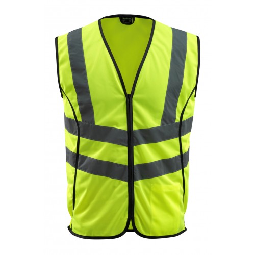 Mascot Safe Supreme Wingate Traffic Vest - Hi-vis Yellow