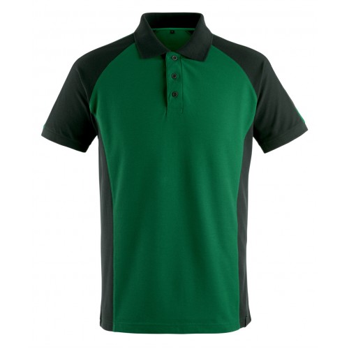 Mascot Safe Unique Bottrop Polo Shirt Green Black Mascot Safe Unique Bottrop Polo Shirt Green Black