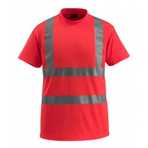 Mascot Safe Light Townsville T-shirt - Hi-vis Red Mascot Safe Light Townsville T-shirt - Hi-vis Red