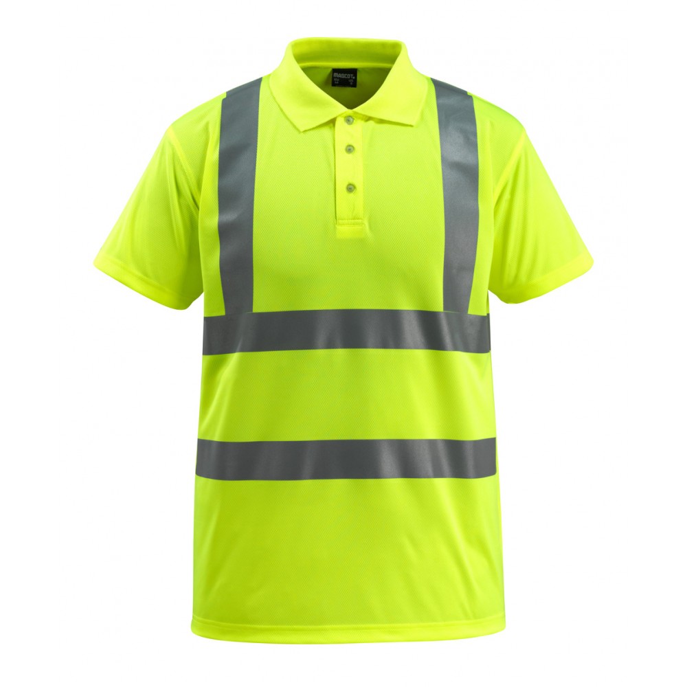 Mascot Safe Light Bowen Polo Shirt - Hi-vis Yellow