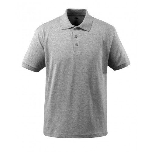 Mascot Crossover Bandol Polo Shirt Grey Flecked Mascot Crossover Bandol Polo Shirt Grey Flecked